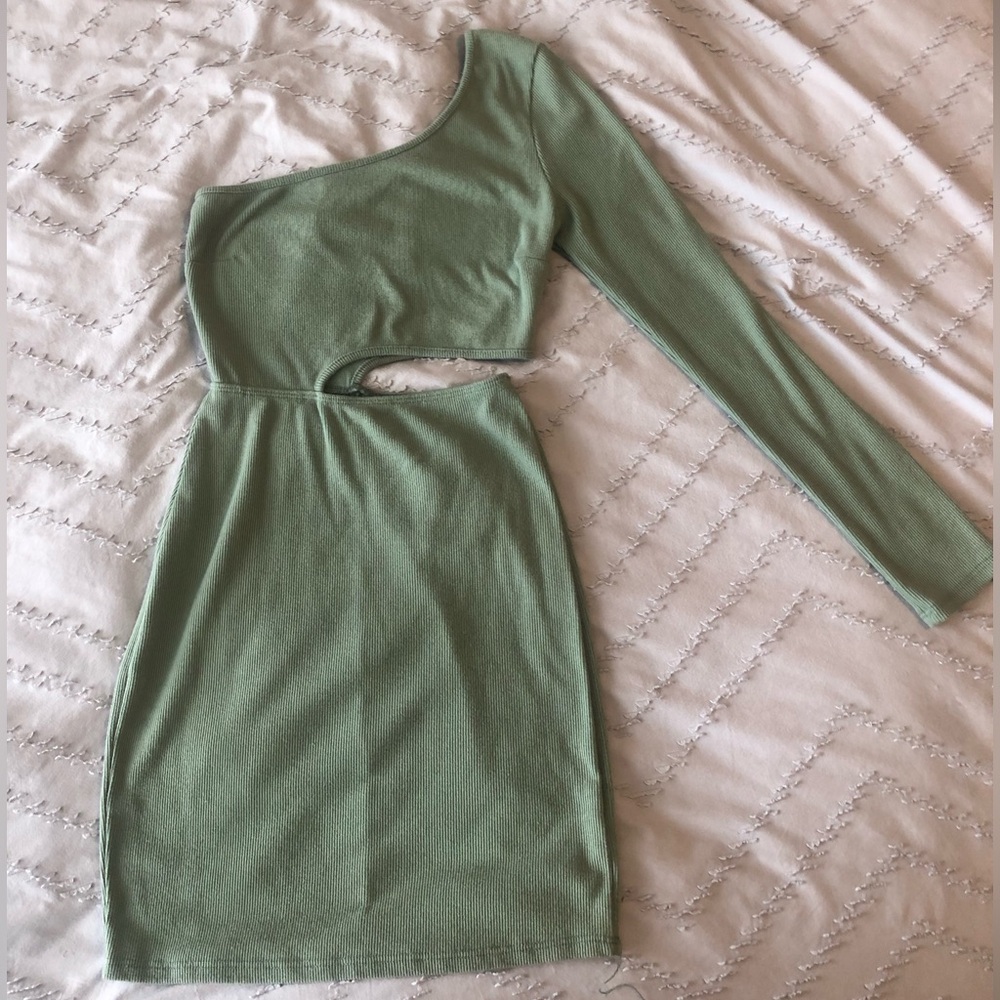 Green Mini Dress